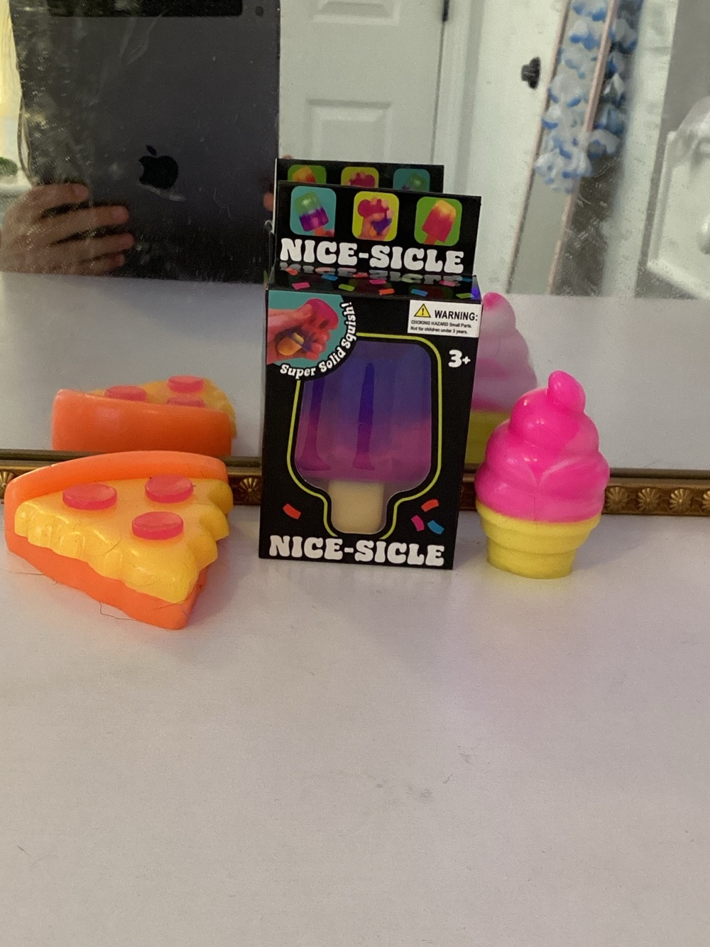 Ice cream, Pizza, and Nice-sickle Nee dohs!